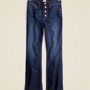 JCrew Demi cropped jean button fly size 33